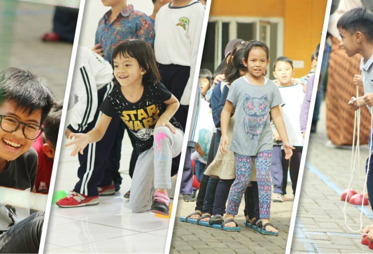 One Foot One School (OFOS)  Bermain, Bahagia, dan Membahagiakan.